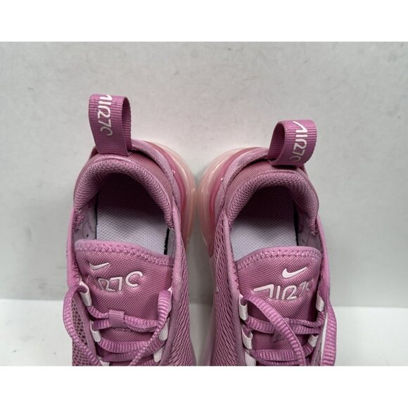 Nike Air Max 270 Shoes Kids Size 1Y Pink Mesh Sneakers Youth HQ1555-646 - Picture 8 of 8